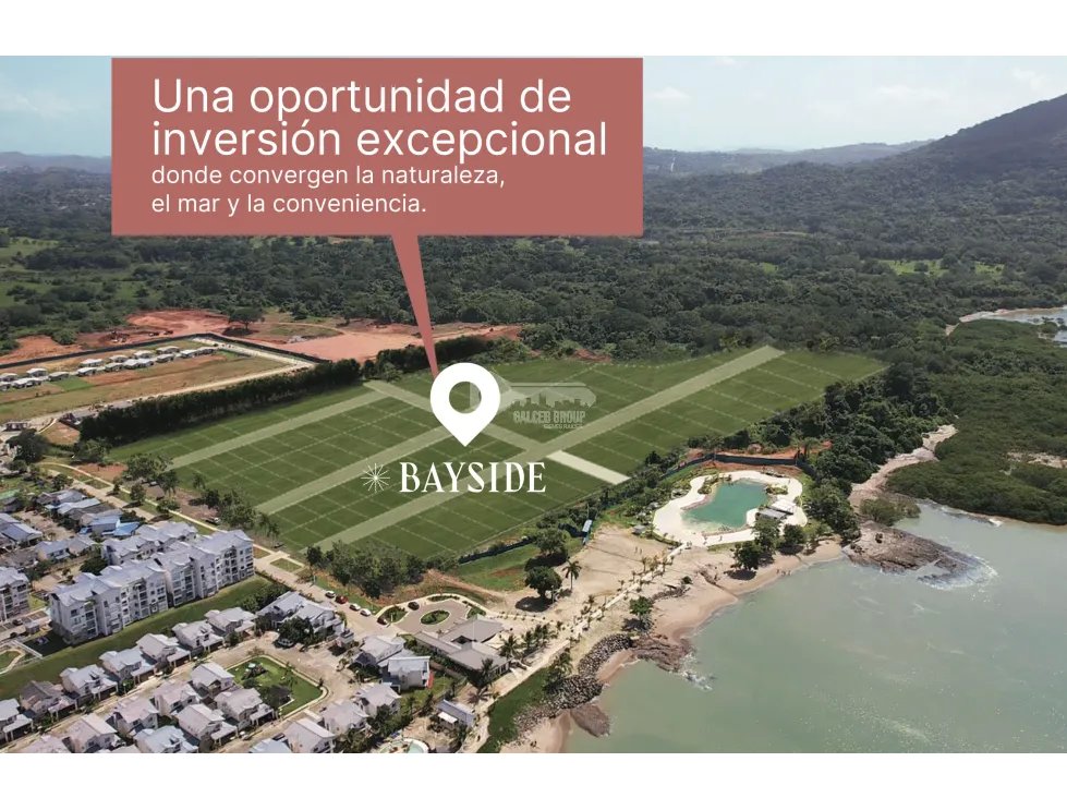 ARRAIJAN / BAYSIDE / TERRENOS FRENTE AL MAR / CLUB DE PLAYA PRIVADO