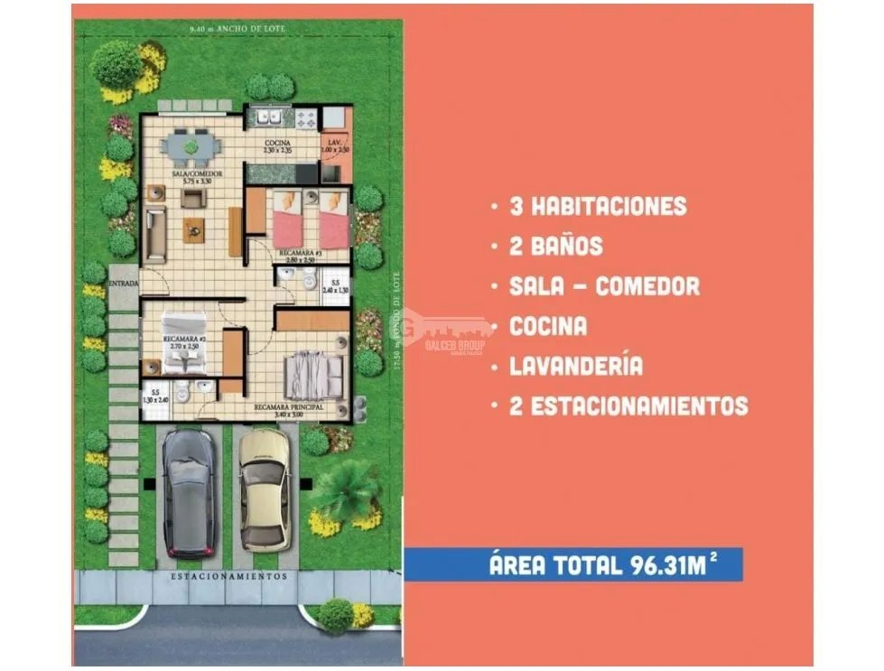 PLAYA DORADA / RES. RIBERA / CASAS EN PRE VENTA / ENTREGA 2027