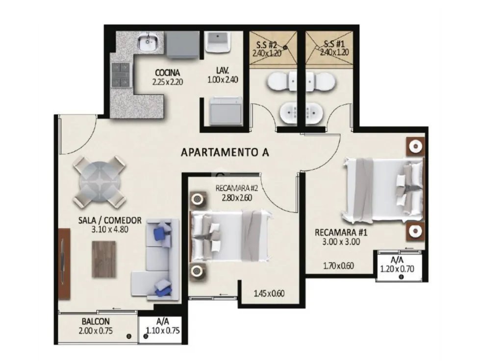Apartment for sale in Panama