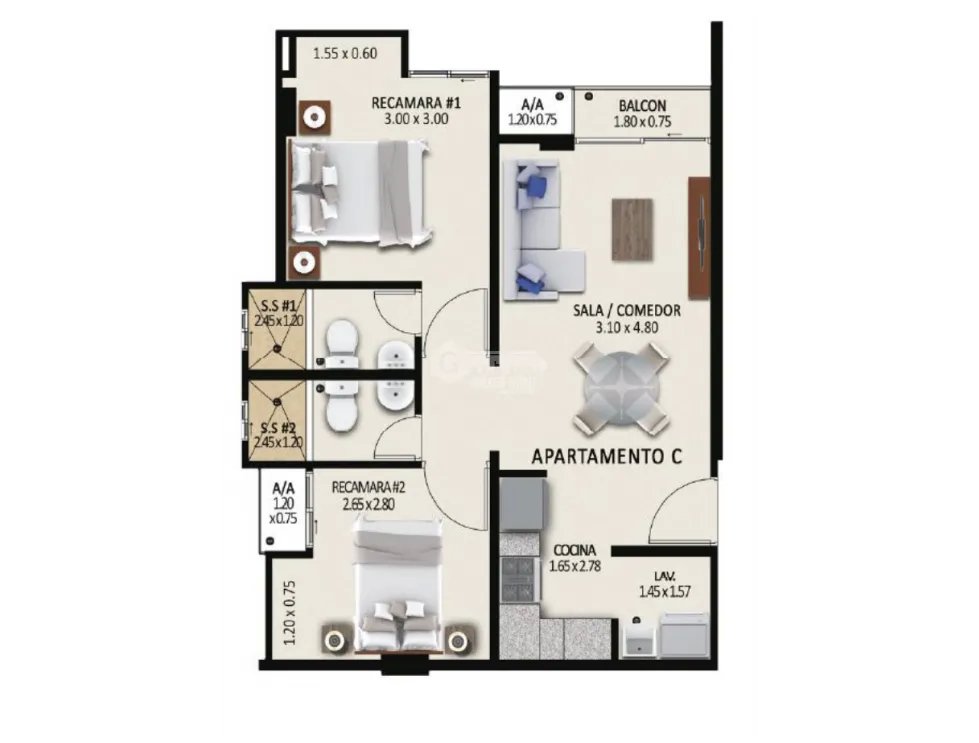 Apartment for sale in Panama