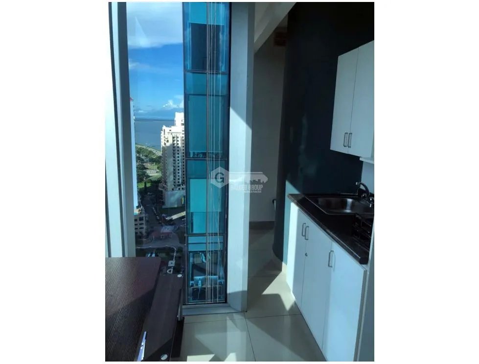 PUNTA PACIFICA / OCEANIA BUSINESS PLAZA / 100M / SEMI AMOBLADA