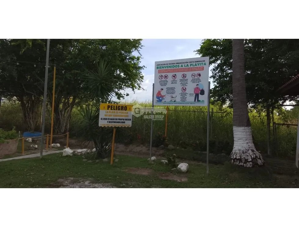 SAN CARLOS / COSTA ESMERALDA / TERRENO / 1000 m2 / COMUNIDAD DE PLAYA