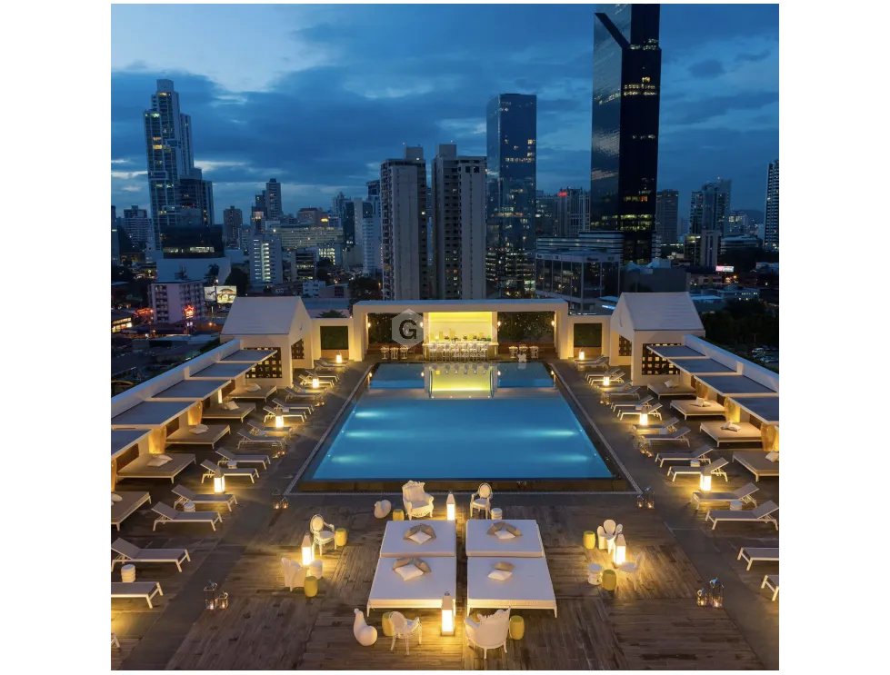 AVENIDA BALBOA / PH YOO PANAMA/ 184M / 2 HABITACIONES / AMOBLADO
