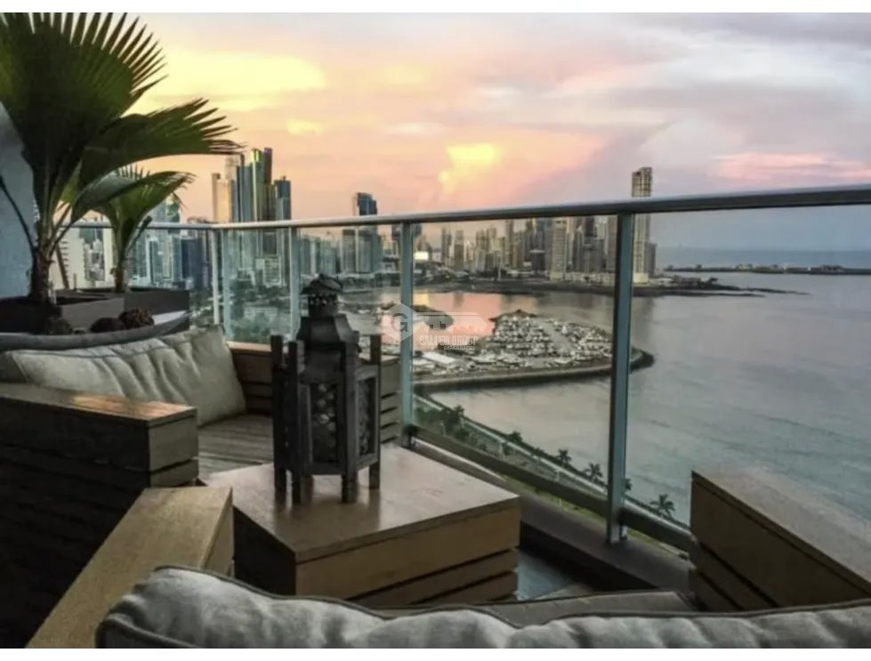 AVE BALBOA / DESTINY / 105M / AMOBLADO / CON BALCON VISTA AL MAR JC