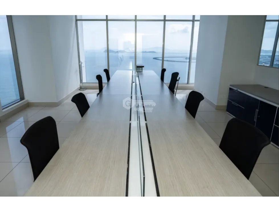 OFICINA / CALLE 50 / TORRE BICSA / 225M / DIVISIONES / AMOBLADA