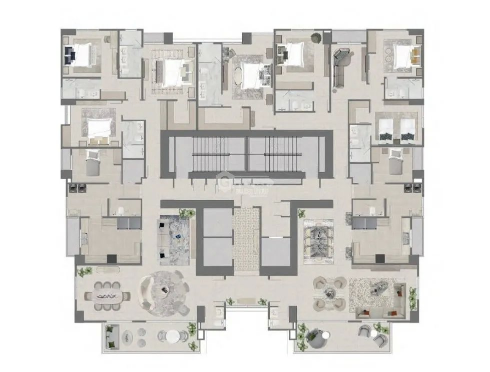 SANTA MARIA / TORRE ALTAIR / 309 M / 4 HABITACION + EMPLEADA / BALCON