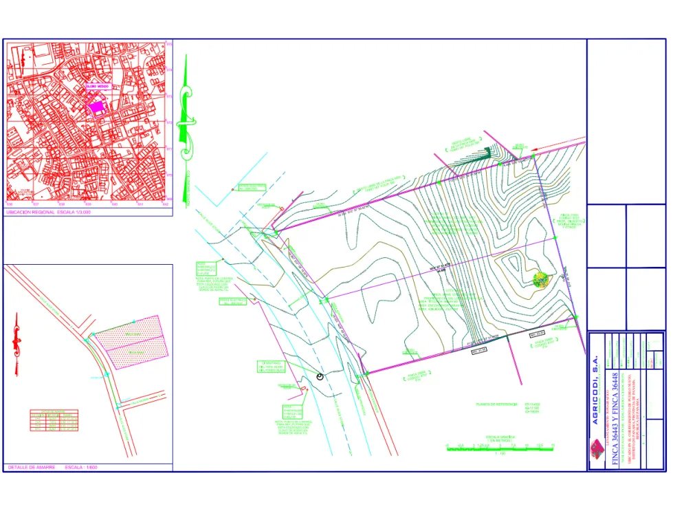 PUEBLO NUEVO / TERRENO / 1420 M2 / CON PROYECTO APROBADO