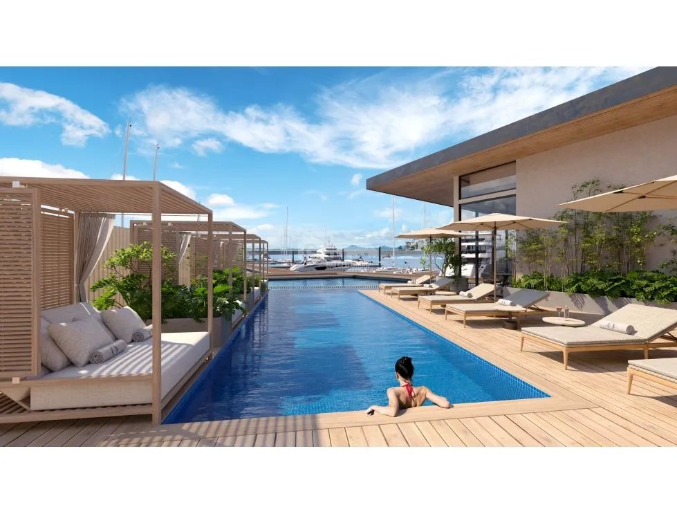 OCEAN REEF ISLAND / CLUB RESIDENCES / 183 M2 / 2 HABITACION / BALCON