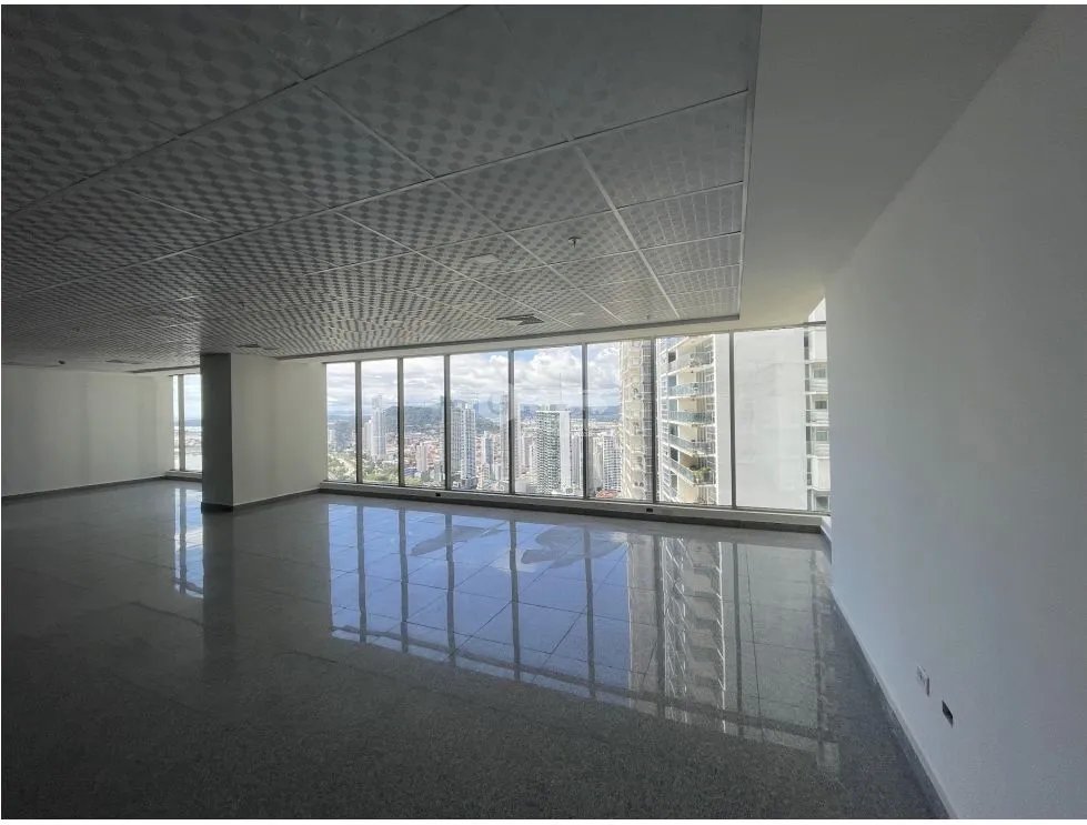 CALLE 50 / OFICINA /  TORRE BICSA / 165M / VACIA / VISTA AL MAR /JC