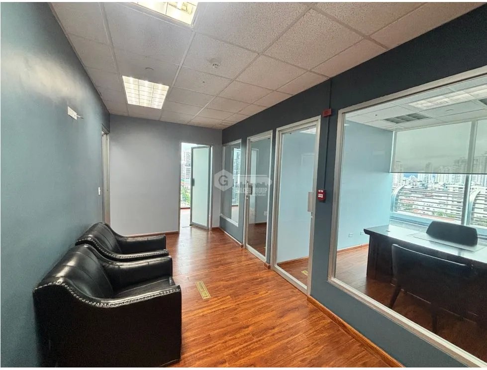 CALLE 50 / OFICINA / TORRE GLOBAL BANK / 103M / AMOBLADO / DIVISIONES