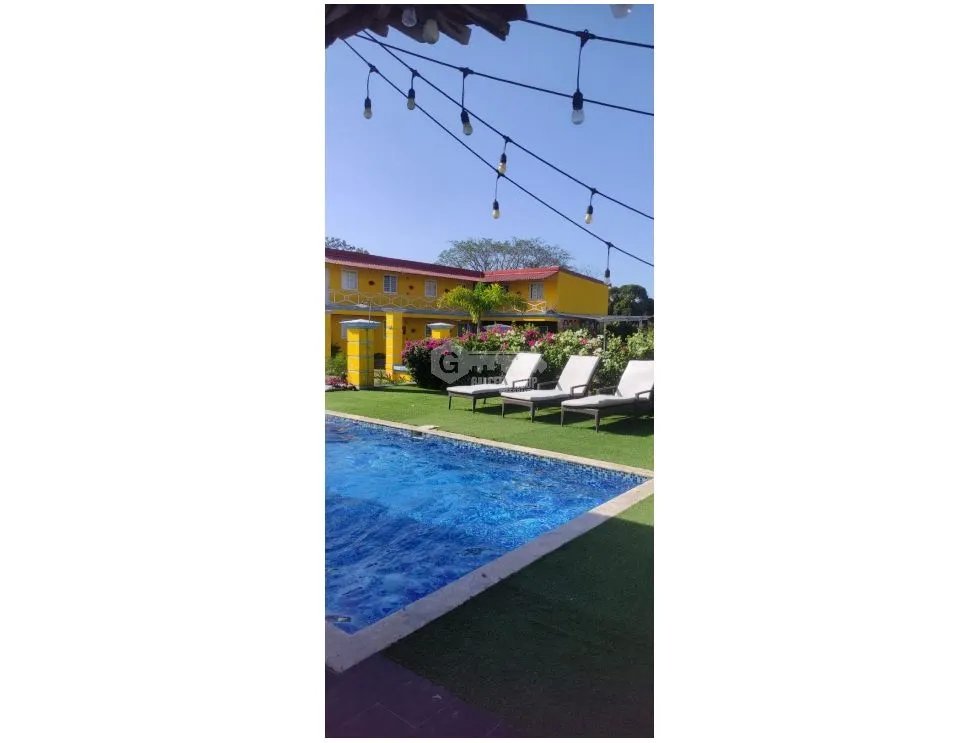 RIO HATO / PARA INVERSION / HOTEL / 1400m2 / CON PISCINA / EQUIPADO
