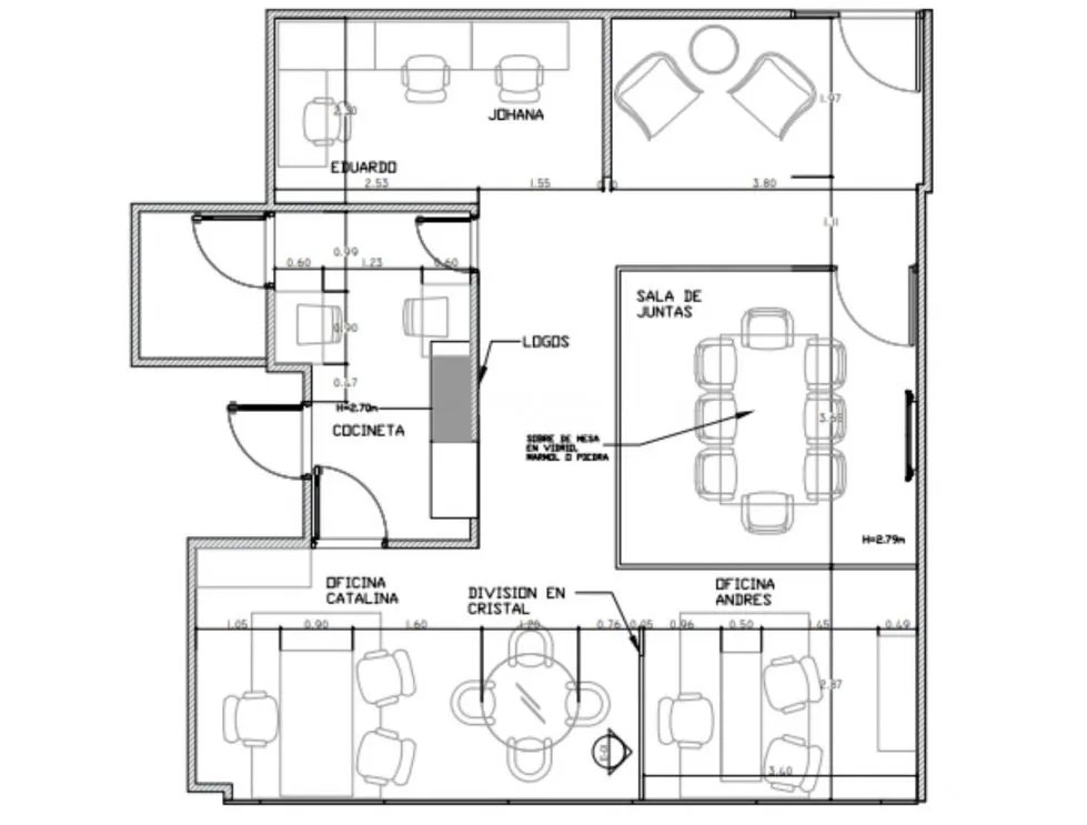 OFICINA  / COSTA DEL ESTE / BOULEVARD DEL ESTE  / 92M2 / VIA PRINCIPAL