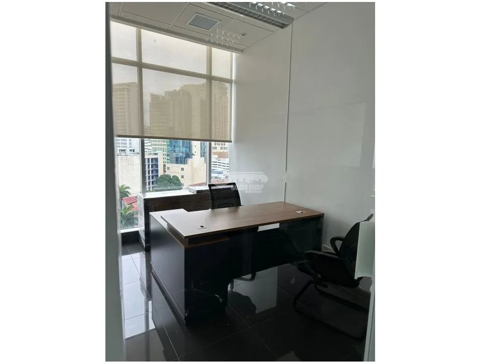 OFICINA / BELLA VISTA / PH HABITAT PLAZA / 180m2 / AMOBLADA