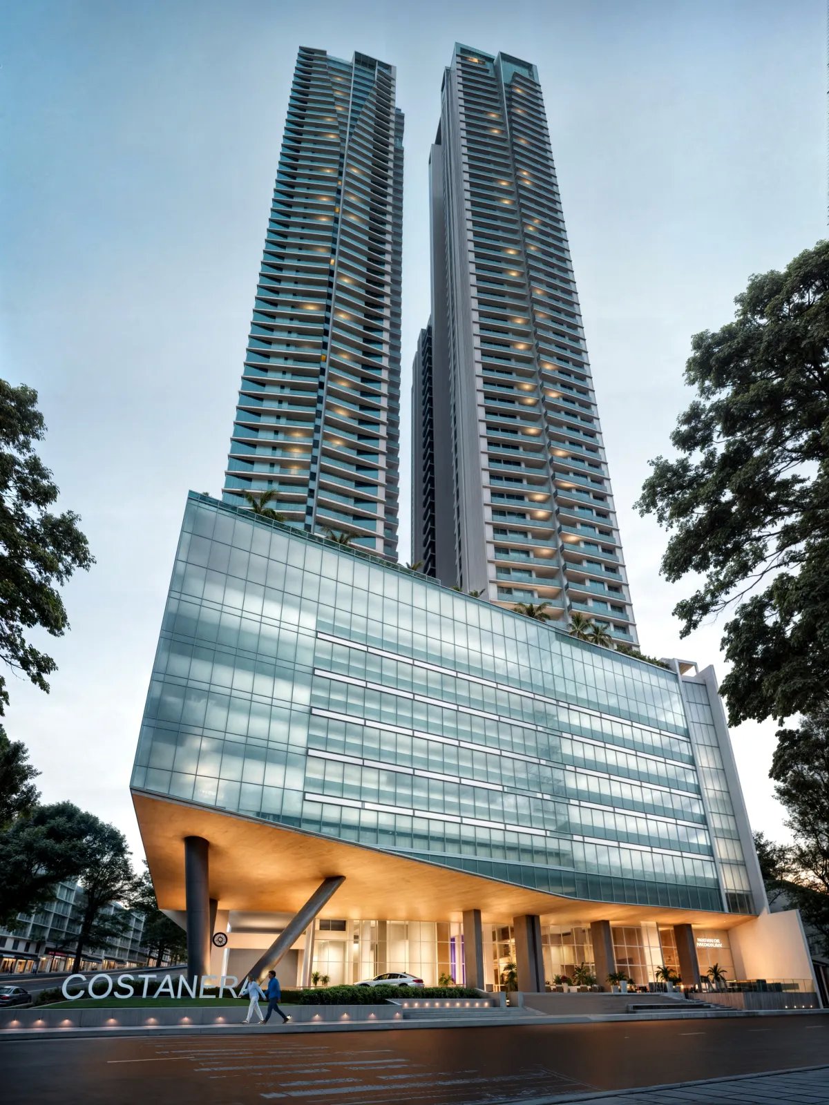 Costanera Aqua T200 en Ala Norte  121.5 m², 3 Rec + Den, Vista Ciudad