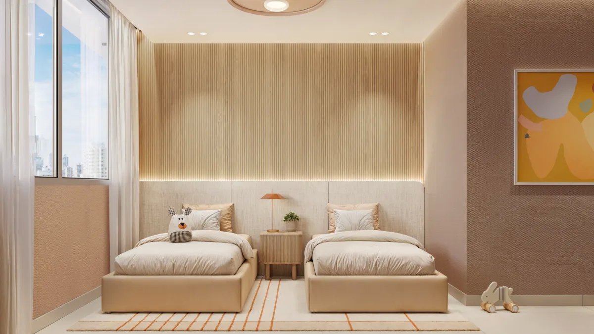 Costanera Aqua T200 in the North Wing, 121.5 m², 3 Bedrooms + Den, City View