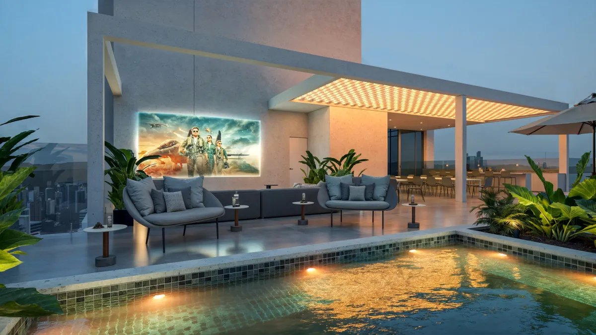 Costanera Aqua T200 in the North Wing, 121.5 m², 3 Bedrooms + Den, City View