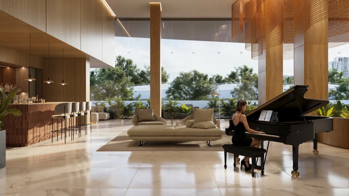 Costanera Aqua T200,3 Rec + Den, Vista al Mar o Ciudad, 142 m² a 166 m²