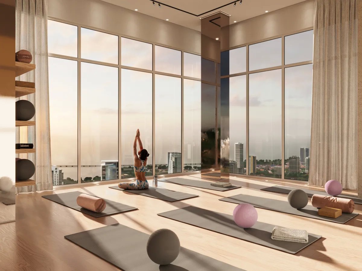Costanera Aqua T200,3 Rec + Den, Vista al Mar o Ciudad, 142 m² a 166 m²