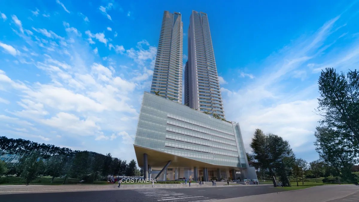 Majestic Penthouse en Costanera Aqua T200 en Ala Sur, 350 m², Vista al...