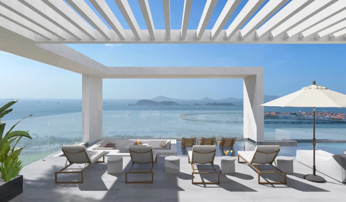 Majestic Penthouse en Costanera Aqua T200 en Ala Sur, 350 m², Vista al...