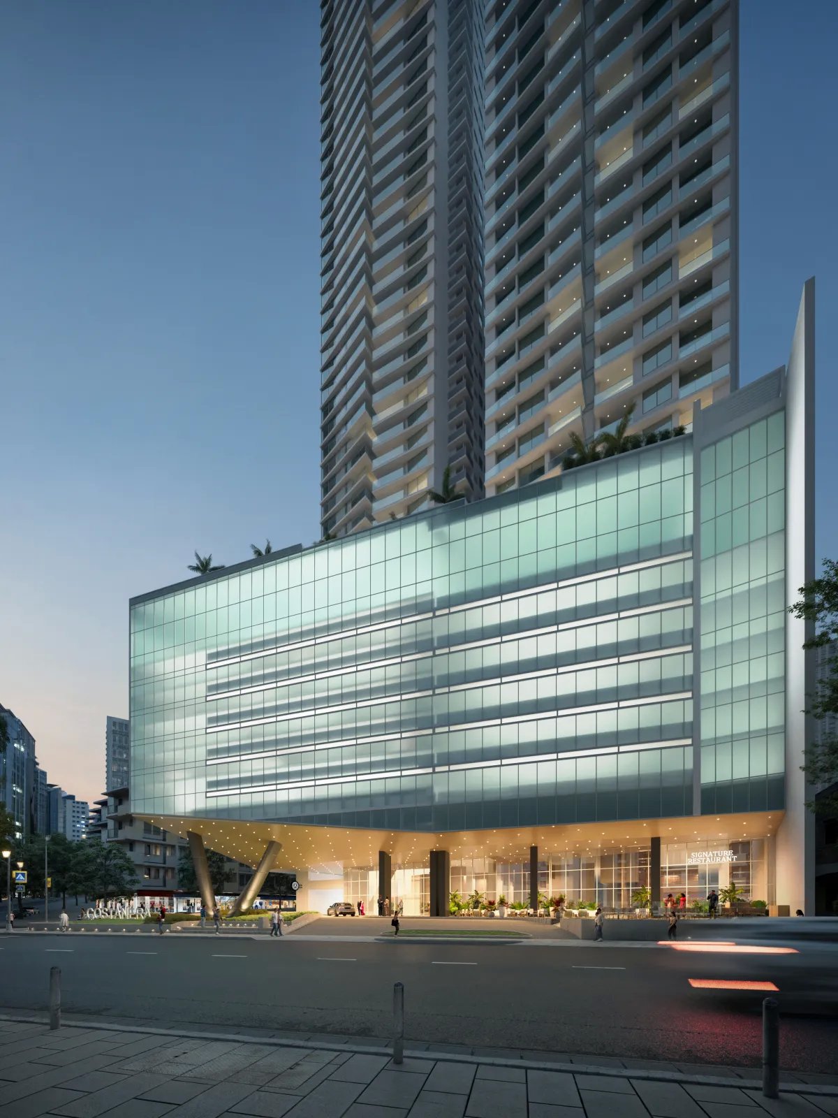 Majestic Penthouse in Costanera Aqua T200, South Wing, 350 m², Ocean View