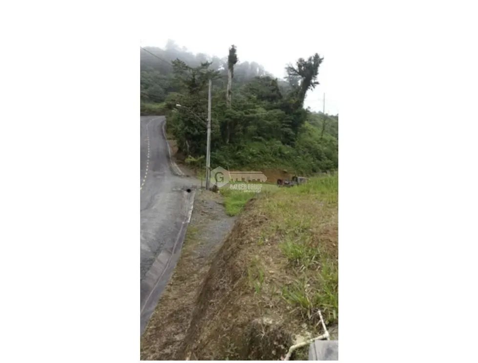 SE VENDE TERRENO EN CHAME ALTOS DE MARIA 1314 M2 CERCA DE CASCADA