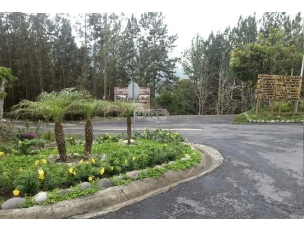 LAND / CHAME / ALTOS DE MARIA / 1314 M2 / COOL CLIMATE / WATERFALLS