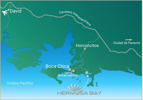 Lotes interesantes con vistas al mar en Playa Hermosa Boca Chica.