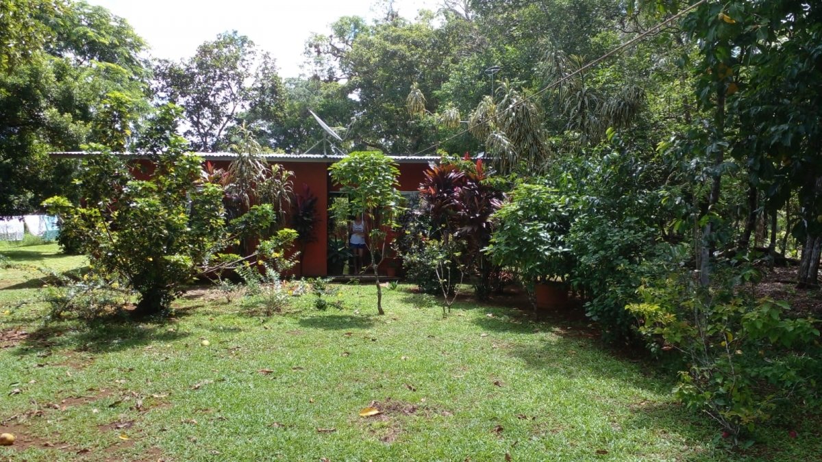 2 casas en casi una hectarea con arroyo en el suburbio de David