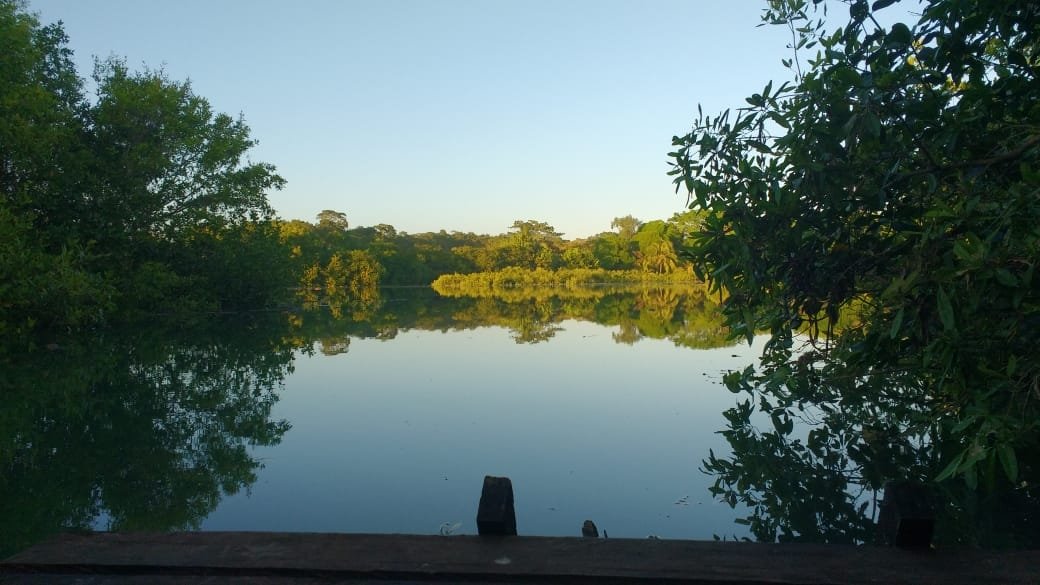 Lagoon lot next to Las Lajas beach