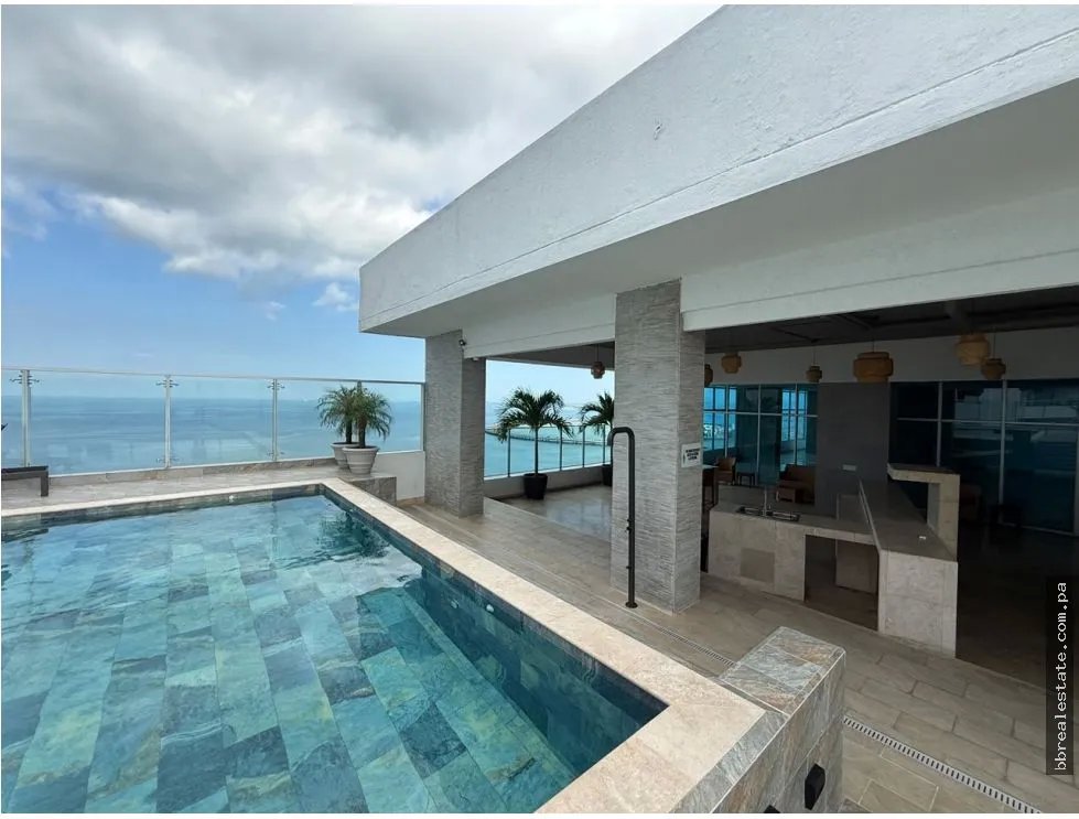 Venta de apartaestudio amoblado  en PH H2O, Av. Balboa