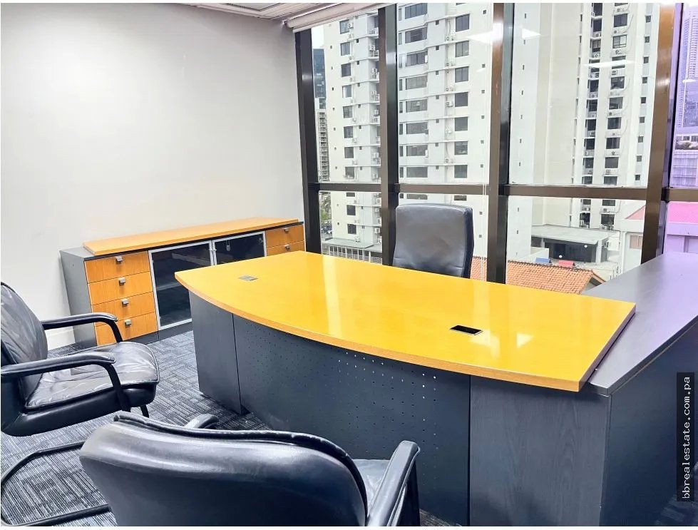 Furnished Office for Rent in Pan American Plaza Building, Calle 50