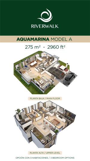 Villas de Lujo en Riverwalk – Green City Hasta 500 m² de Terreno