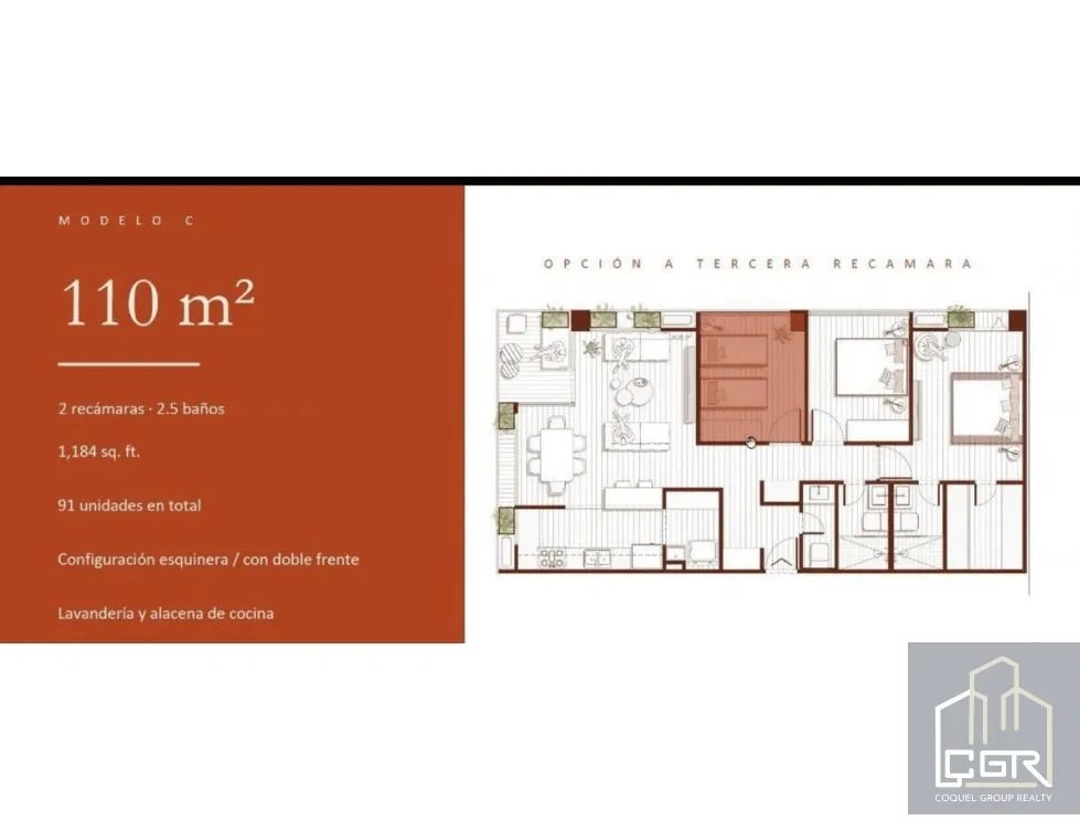 VENTA DE APARTAMENTO EN PH SELVATICA COSTA DEL ESTE