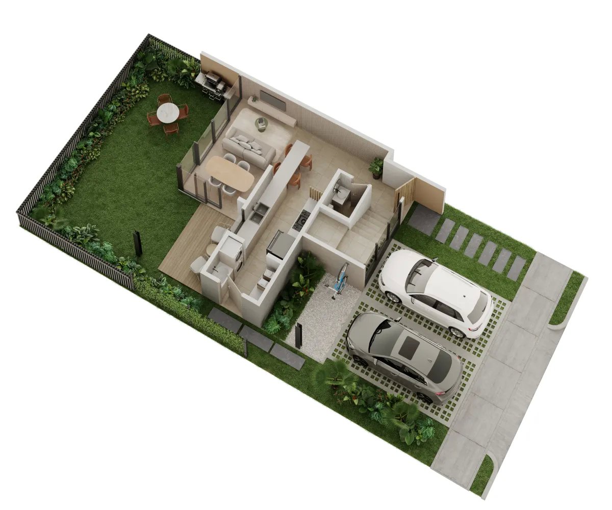 Espaciosa Casa de Lujo PH Vida  Las Cumbres (Hasta 185 m² de Terreno)