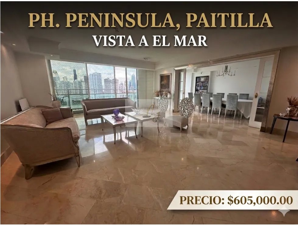APARTMENT FOR SALE IN PH PENÍNSULA | PAITILLA