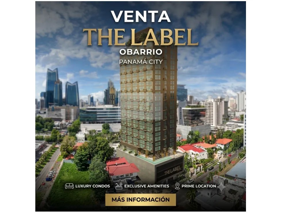APARTMENT SALES AT THE LABEL - OBARRIO