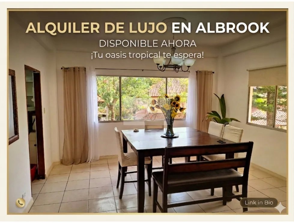 Alquiler de Casa en Albrook