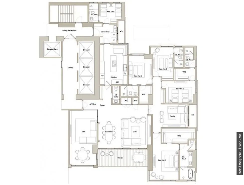 Venta de Apartamentos en Proyecto GUAYACAN, Santa María