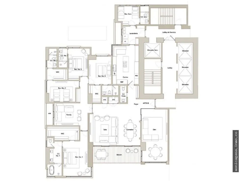 Venta de Apartamentos en Proyecto GUAYACAN, Santa María
