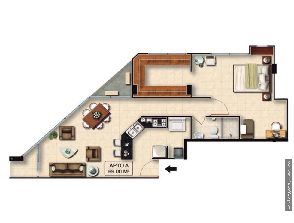 Venta de Apartamento en PH. Buona Vista, San Francisco/Carrasquilla