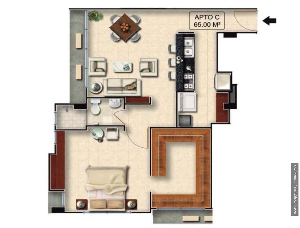 Venta de Apartamento en PH. Buona Vista, San Francisco/Carrasquilla