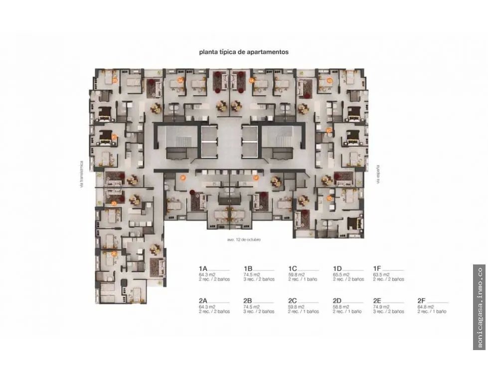 Venta de Apartamento en PH. Athas /12 de Oct.