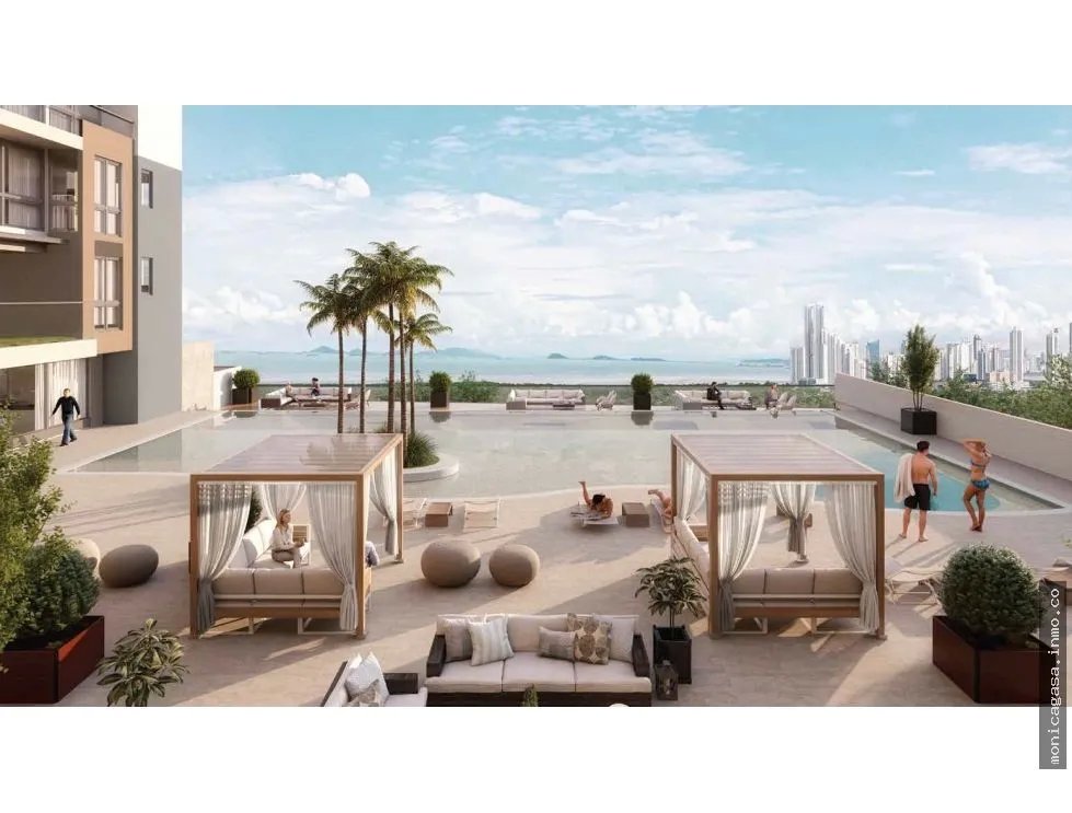 Venta de apartamento PH Oceana/ Santa Maria