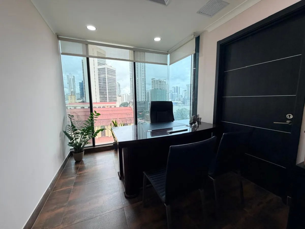 VENTA DE OFICINA EN OBARRIO AMUEBLADA Y LISTA PARA OPERAR