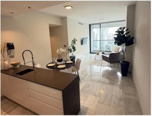 SE ALQUILA APARTAMENTO AV. BALBOA NUOVO 105M 2 HABITACIONES AMOBLADO