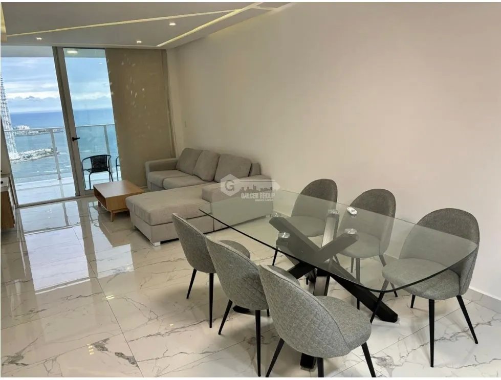 AVENIDA BALBOA / PH WHITE / 168M2 / 3 HABITACIONES / BALCON / AMOBLADO