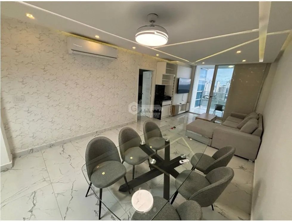 AVENIDA BALBOA / PH WHITE / 168M2 / 3 HABITACIONES / BALCON / AMOBLADO