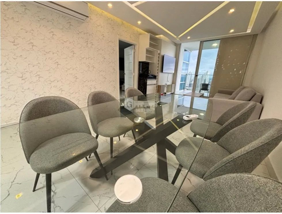 AVENIDA BALBOA / PH WHITE / 168M2 / 3 HABITACIONES / BALCON / AMOBLADO