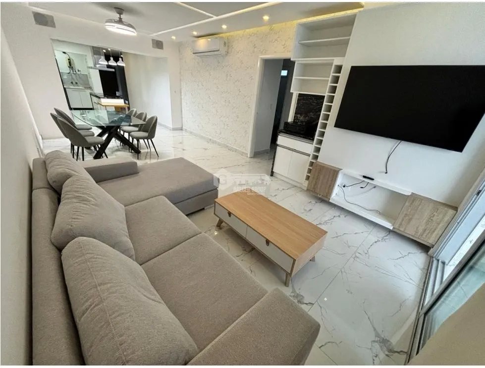 AVENIDA BALBOA / PH WHITE / 168M2 / 3 HABITACIONES / BALCON / AMOBLADO